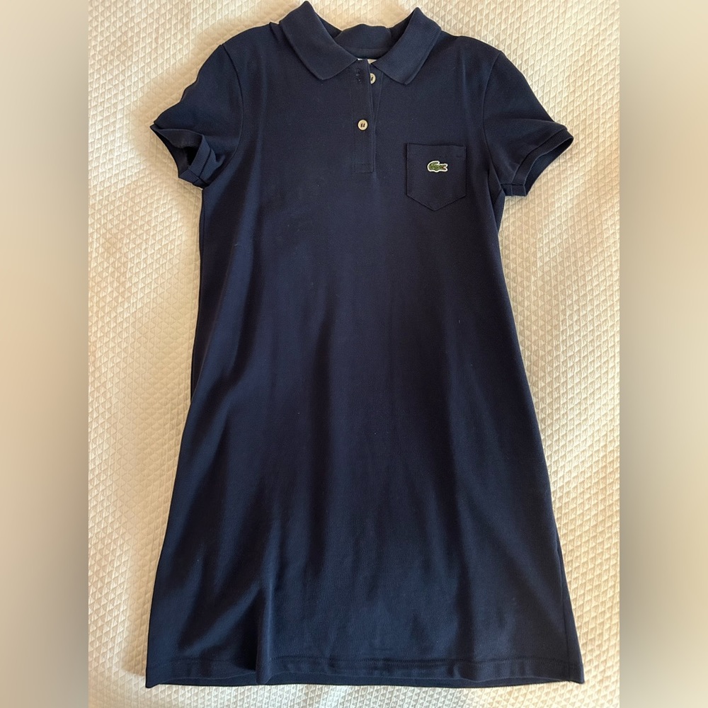 NWOT Lacoste girls dress